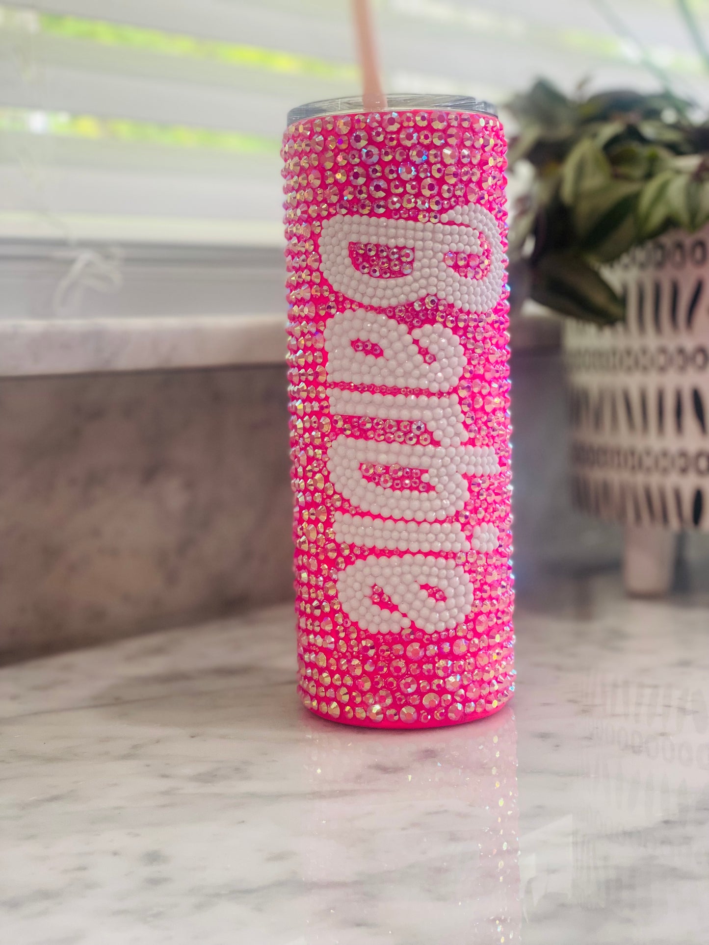 Barbie Rhinestone Tumbler